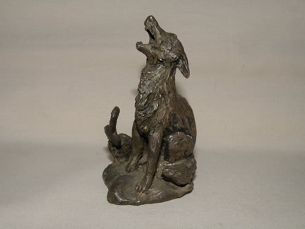 Coyote ("Prairie Dog") (Silver Ltd Ed of 1)