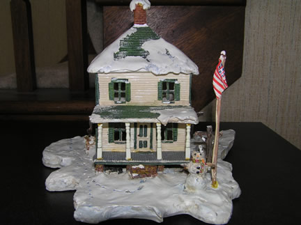 HO46BO Farmhouse (lighted)